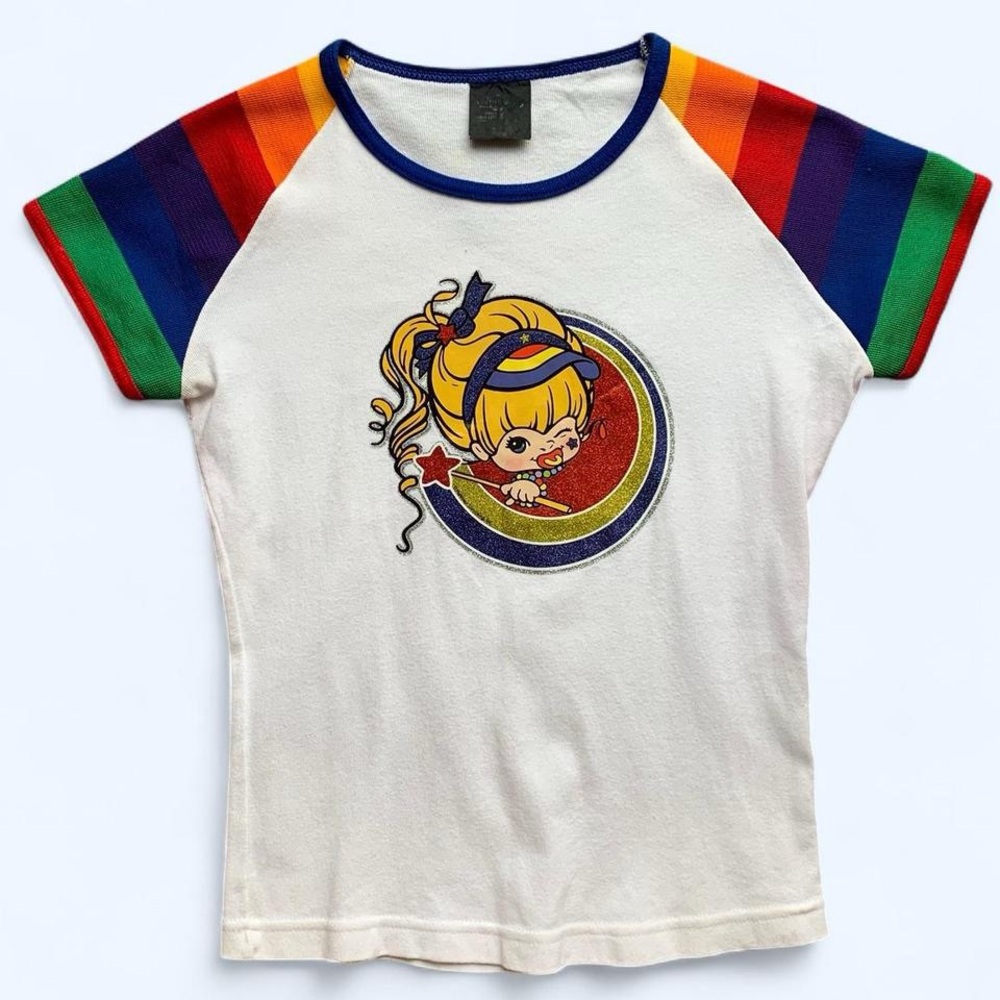 Vintage Raver Rainbow Brite Baby Tee